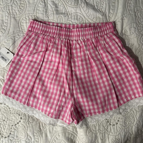 Altar’d State gingham shorts - Picture 2 of 4